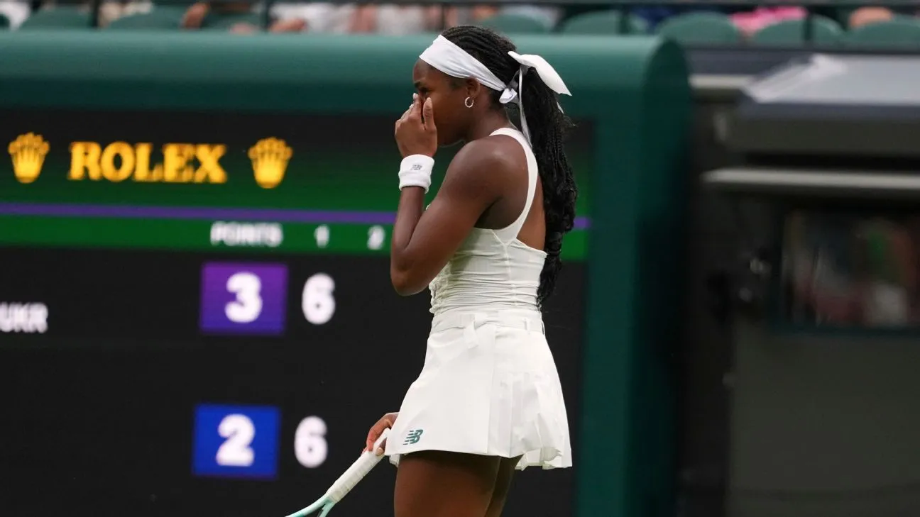Gauff ‘kewalahan mental,’ tersingkir di Wimbledon